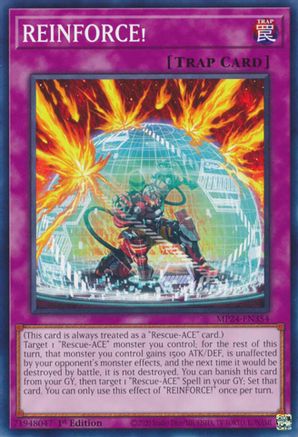 REINFORCE! [MP24-EN354] Common - Yu-Gi-Oh! - Card Brawlers | Quebec | Canada |