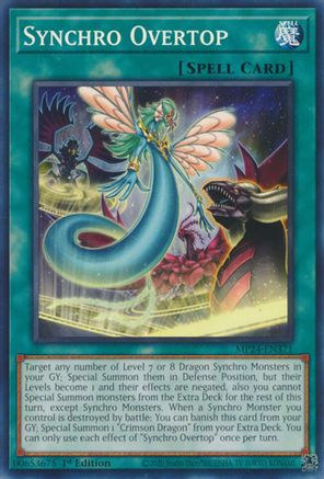 Synchro Overtop [MP24-EN371] Common - Yu-Gi-Oh! - Card Brawlers | Quebec | Canada |