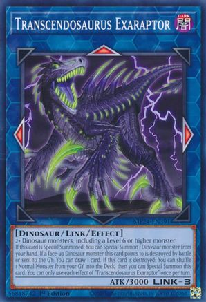 Transcendosaurus Exaraptor [MP24-EN391] Commun 