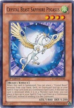 Crystal Beast Sapphire Pegasus [RYMP-EN046] Common - Yu-Gi-Oh! - Card Brawlers | Quebec | Canada |