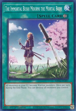 The Immortal Bushi Mourns the Mortal Body [MP24-EN397] Common - Yu-Gi-Oh! - Card Brawlers | Quebec | Canada |