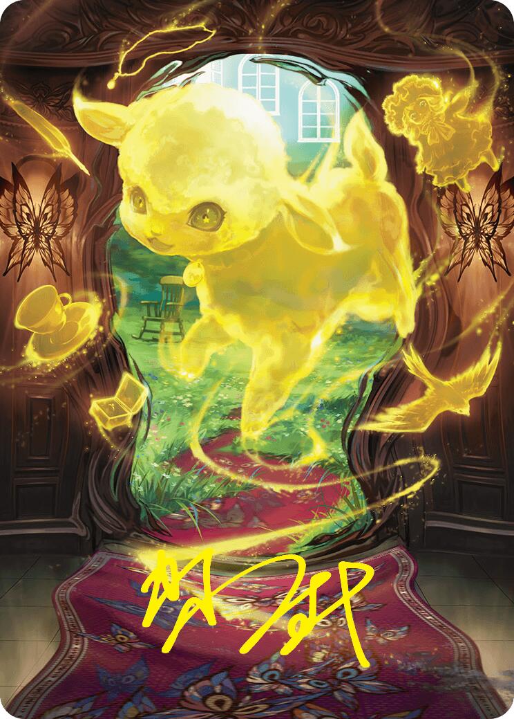 Enduring Innocence Art Card (Gold-Stamped Signature) [Duskmourn: House of Horror Art Series] - Magic: The Gathering - Card Brawlers | Quebec | Canada |