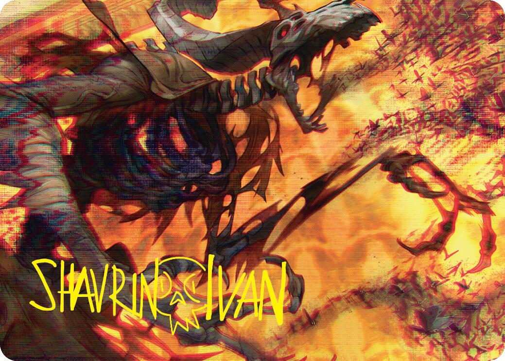 Unwanted Remake Art Card (Gold-Stamped Signature) [Duskmourn: House of Horror Art Series] - Magic: The Gathering - Card Brawlers | Quebec | Canada |