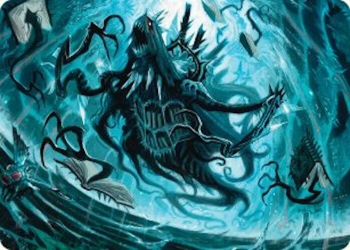 Overlord of the Floodpits Art Card [Duskmourn: House of Horror Art Series] - Magic: The Gathering - Card Brawlers | Quebec | Canada |