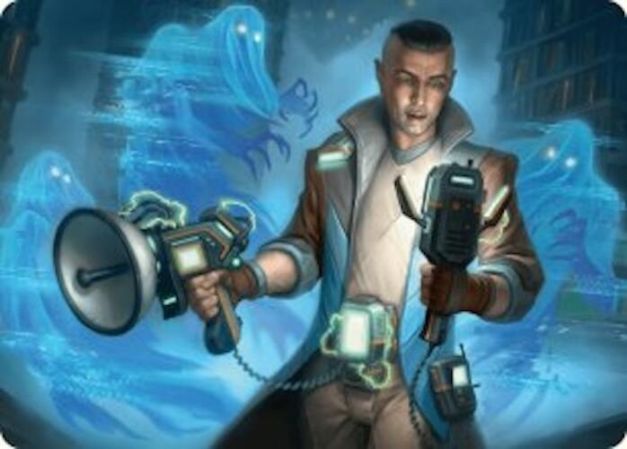 Paranormal Analyst Art Card [Duskmourn: House of Horror Art Series] - Magic: The Gathering - Card Brawlers | Quebec | Canada |