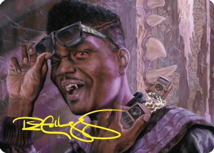 Dashing Bloodsucker Art Card (Gold-Stamped Signature) (ASDSK-006) - Art Series: Duskmourn: House of Horror