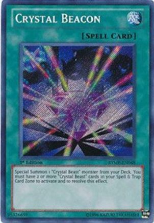 Crystal Beacon [RYMP-EN048] Secret Rare - Yu-Gi-Oh! - Card Brawlers | Quebec | Canada |