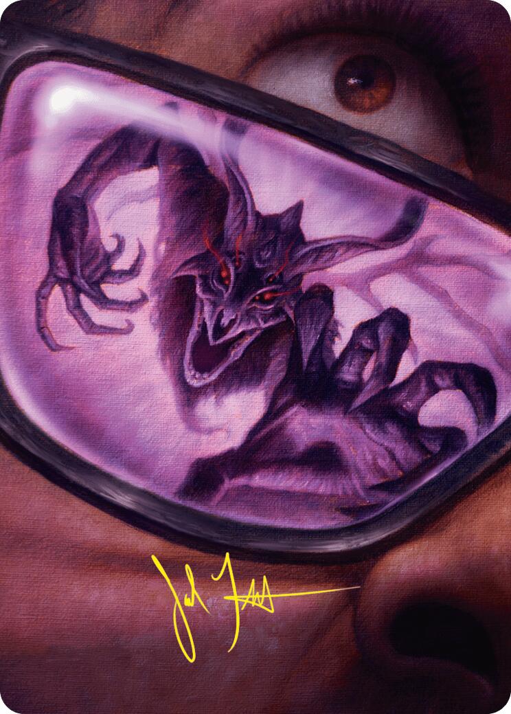 Doomsday Excruciator Art Card (Gold-Stamped Signature) [Duskmourn: House of Horror Art Series] - Magic: The Gathering - Card Brawlers | Quebec | Canada |