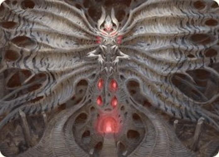 Valgavoth, Terror Eater Art Card [Duskmourn: House of Horror Art Series] - Magic: The Gathering - Card Brawlers | Quebec | Canada |