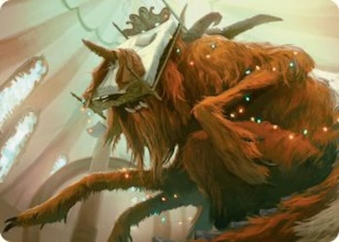 Bedhead Beastie Art Card [Duskmourn: House of Horror Art Series] - Magic: The Gathering - Card Brawlers | Quebec | Canada |