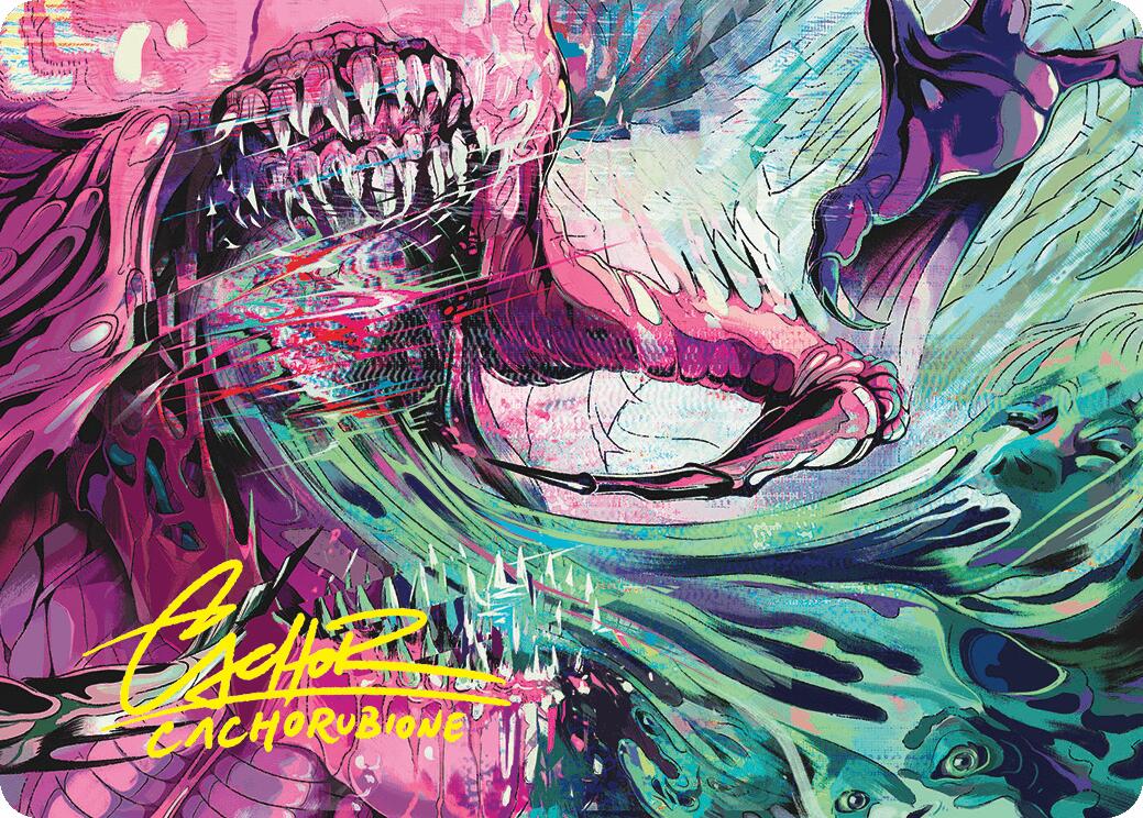 Fear of Missing Out Art Card (Gold-Stamped Signature) [Duskmourn: House of Horror Art Series] - Magic: The Gathering - Card Brawlers | Quebec | Canada |