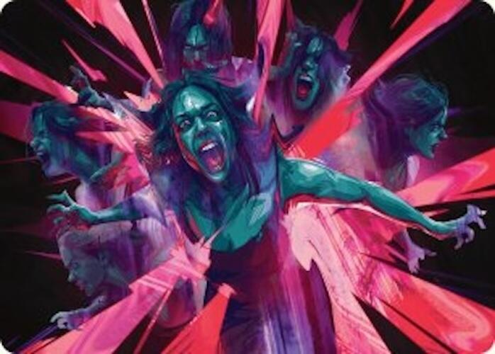 Waltz of Rage Art Card [Duskmourn: House of Horror Art Series] - Magic: The Gathering - Card Brawlers | Quebec | Canada |