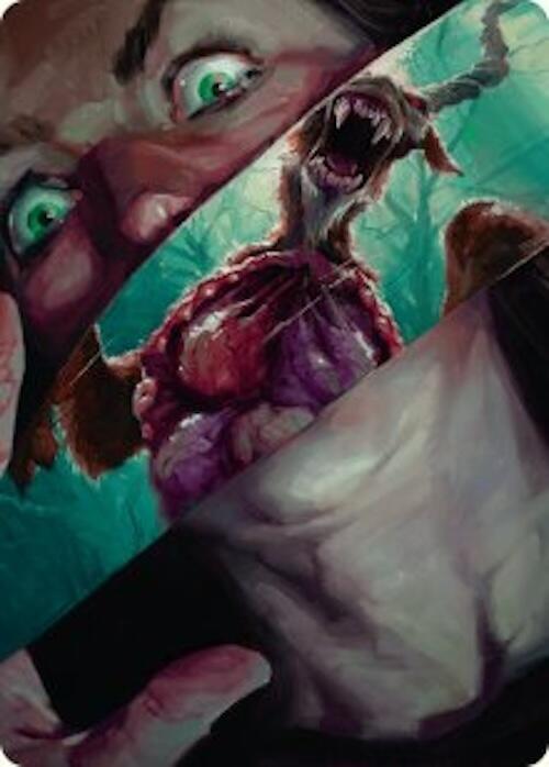 Hauntwoods Shrieker Art Card [Duskmourn: House of Horror Art Series] - Magic: The Gathering - Card Brawlers | Quebec | Canada |