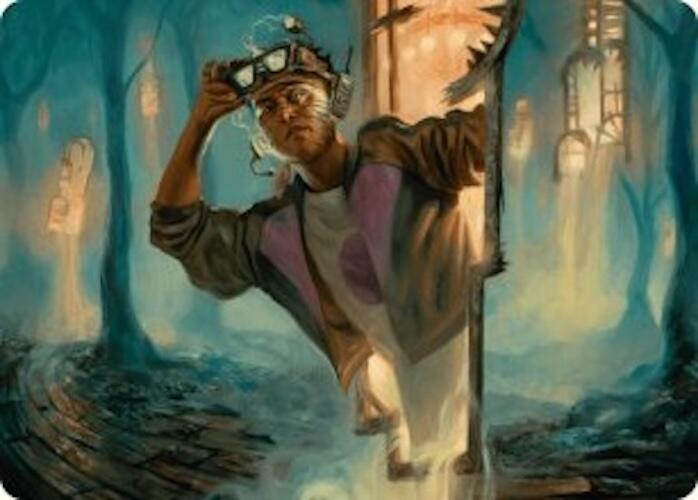 House Cartographer Art Card [Duskmourn: House of Horror Art Series] - Magic: The Gathering - Card Brawlers | Quebec | Canada |