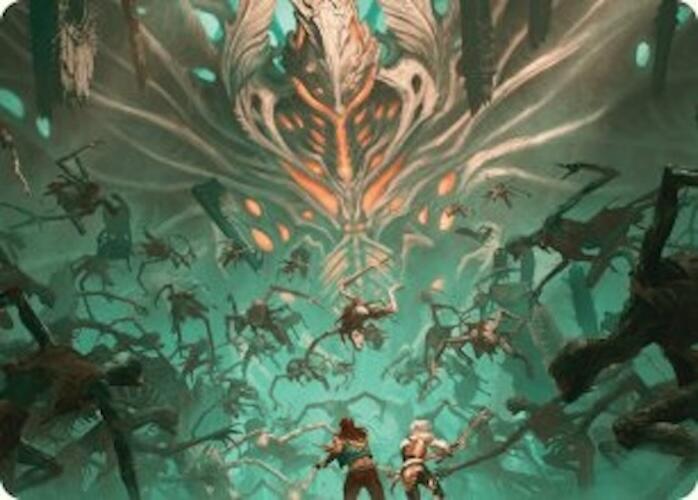 Valgavoth's Onslaught Art Card [Duskmourn: House of Horror Art Series] - Magic: The Gathering - Card Brawlers | Quebec | Canada |