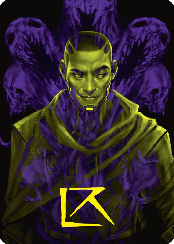 Kaito, Bane of Nightmares Art Card (Gold-Stamped Signature) [Duskmourn: House of Horror Art Series] - Magic: The Gathering - Card Brawlers | Quebec | Canada |