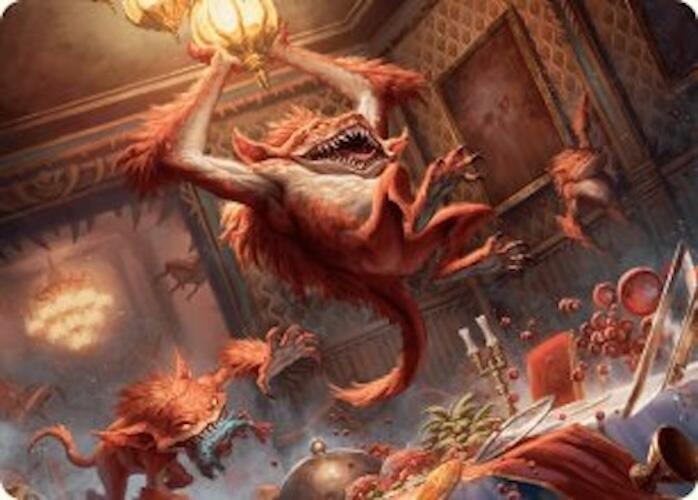 Midnight Mayhem Art Card [Duskmourn: House of Horror Art Series] - Magic: The Gathering - Card Brawlers | Quebec | Canada |