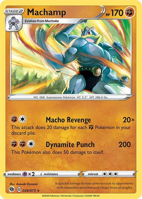 Machamp (26/73) (Intro Deck) [Sword & Shield: Champion's Path] - Pokémon - Card Brawlers | Quebec | Canada |