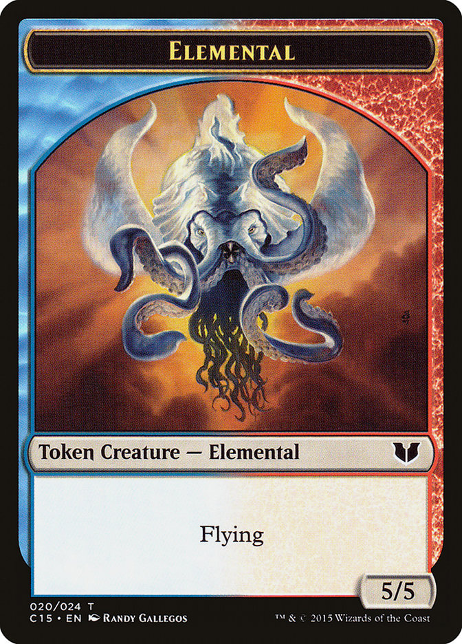 Drake // Elemental (020) Double-Sided Token [Commander 2015 Tokens] - Magic: The Gathering - Card Brawlers | Quebec | Canada |