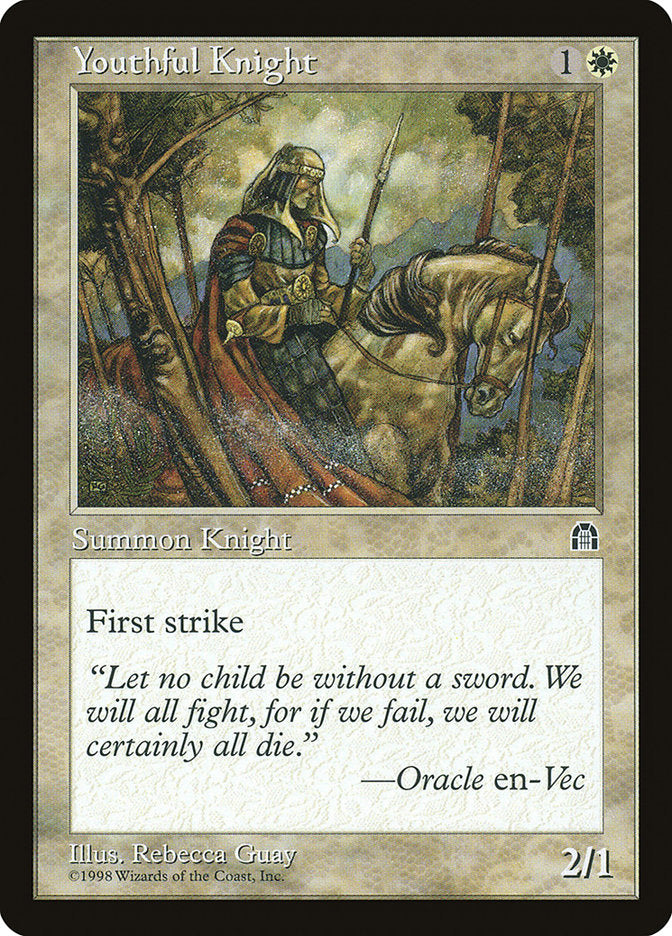 Youthful Knight [Stronghold] - Magic: The Gathering - Card Brawlers | Quebec | Canada |