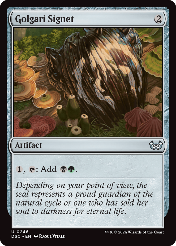 Golgari Signet [Duskmourn: House of Horror Commander] - Magic: The Gathering - Card Brawlers | Quebec | Canada |