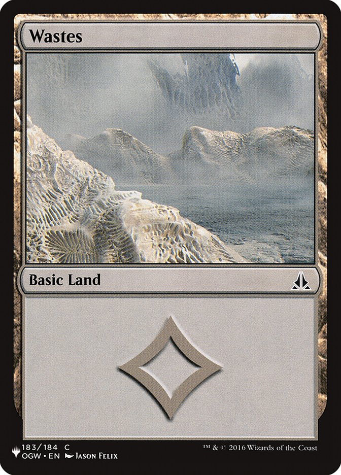 Wastes (183/184) [The List] - Magic: The Gathering - Card Brawlers | Quebec | Canada |