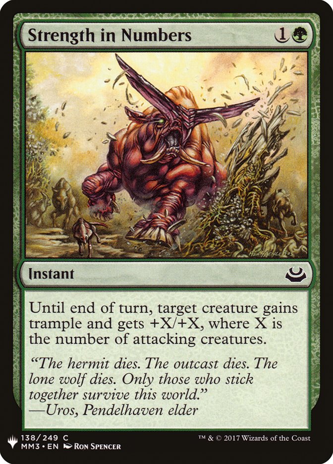 Strength in Numbers [Mystery Booster] - Magic: The Gathering - Card Brawlers | Quebec | Canada |