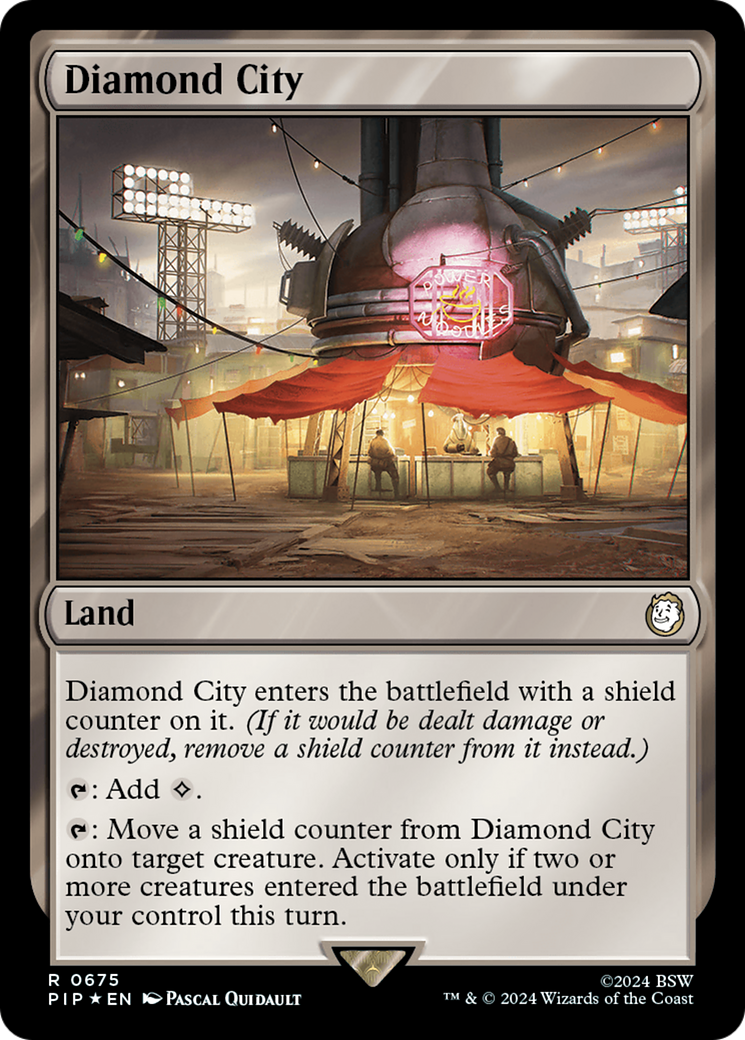 Diamond City (Surge Foil) [Fallout] - Magic: The Gathering - Card Brawlers | Quebec | Canada |