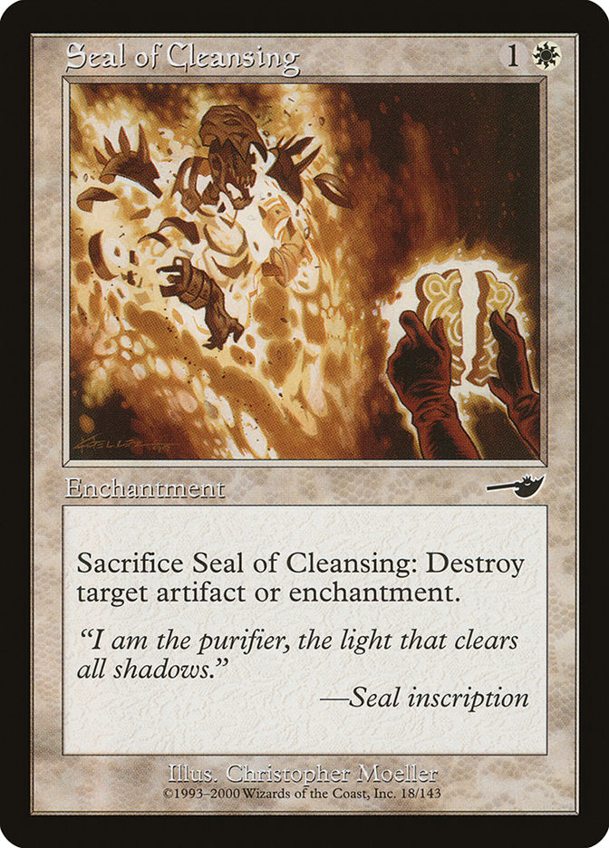 Seal of Cleansing [Nemesis] - Magic: The Gathering - Card Brawlers | Quebec | Canada |