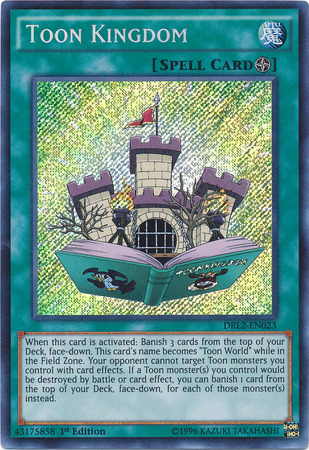 Toon Kingdom [DRL2-EN023] Secret Rare - Yu-Gi-Oh! - Card Brawlers | Quebec | Canada |