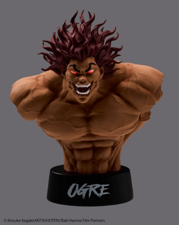 Taito Kuji -  Baki - The Grappler - Bust Figure - (PREORDER) October 31, 2026