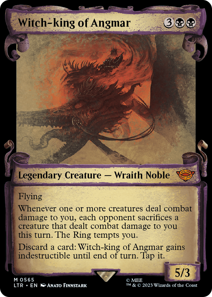 Witch-king of Angmar [The Lord of the Rings: Tales of Middle-Earth Showcase Scrolls] - Magic: The Gathering - Card Brawlers | Quebec | Canada |