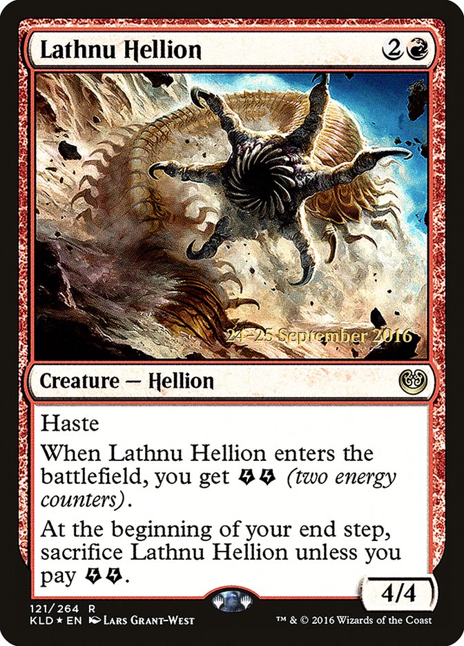 Lathnu Hellion [Kaladesh Prerelease Promos] - Magic: The Gathering - Card Brawlers | Quebec | Canada |