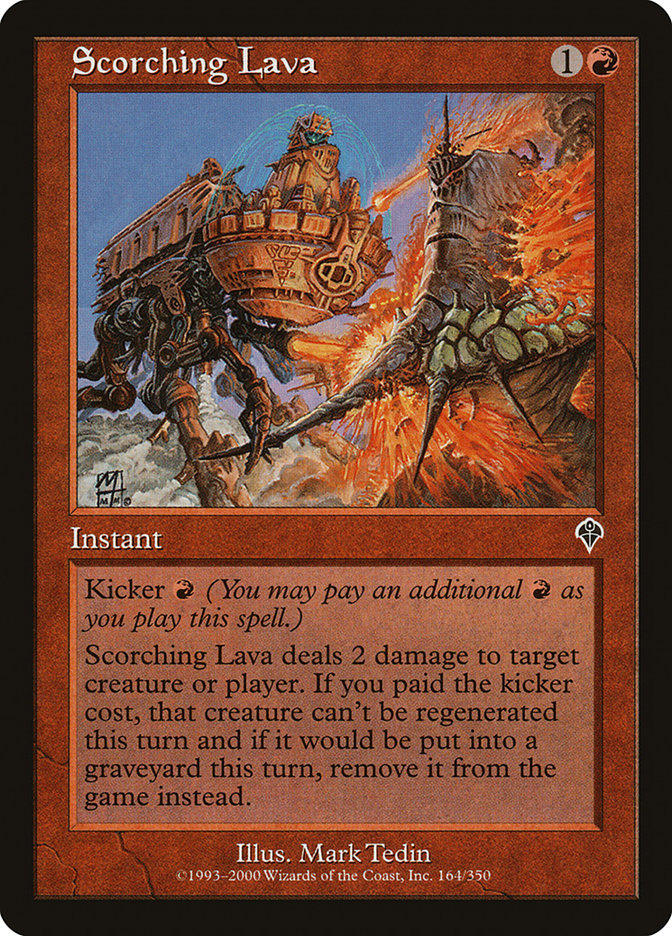 Scorching Lava [Invasion] - Magic: The Gathering - Card Brawlers | Quebec | Canada |