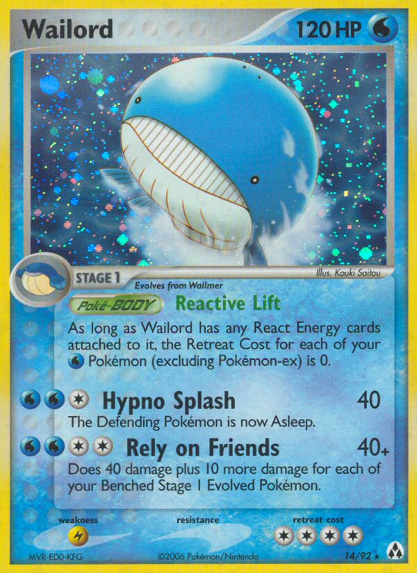 Wailord (14/92) [EX: Legend Maker] - Pokémon - Card Brawlers | Quebec | Canada |