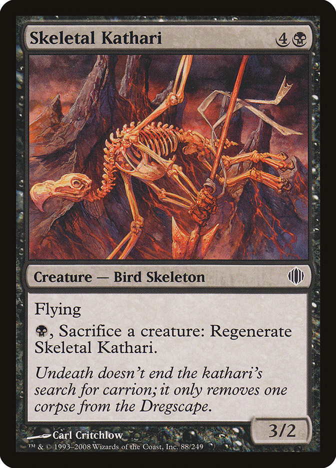 Skeletal Kathari [Shards of Alara] - Magic: The Gathering - Card Brawlers | Quebec | Canada |