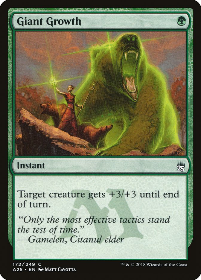 Giant Growth [Masters 25] - Magic: The Gathering - Card Brawlers | Quebec | Canada |