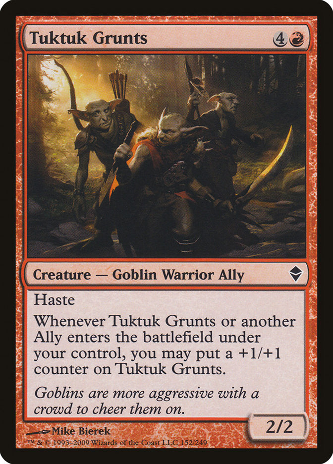 Tuktuk Grunts [Zendikar] - Magic: The Gathering - Card Brawlers | Quebec | Canada |
