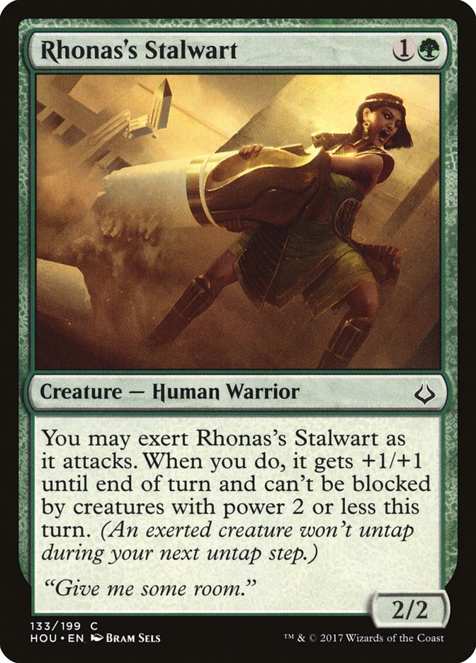 Rhonas's Stalwart [Hour of Devastation] - Magic: The Gathering - Card Brawlers | Quebec | Canada |