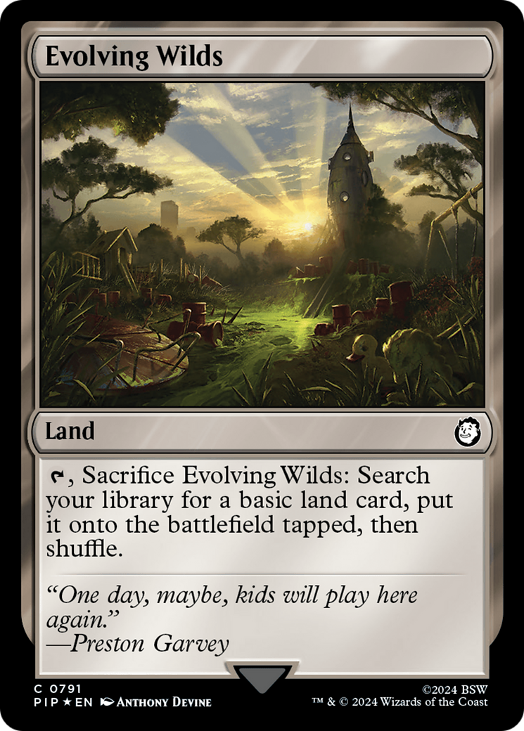 Evolving Wilds (Surge Foil) [Fallout] - Magic: The Gathering - Card Brawlers | Quebec | Canada |