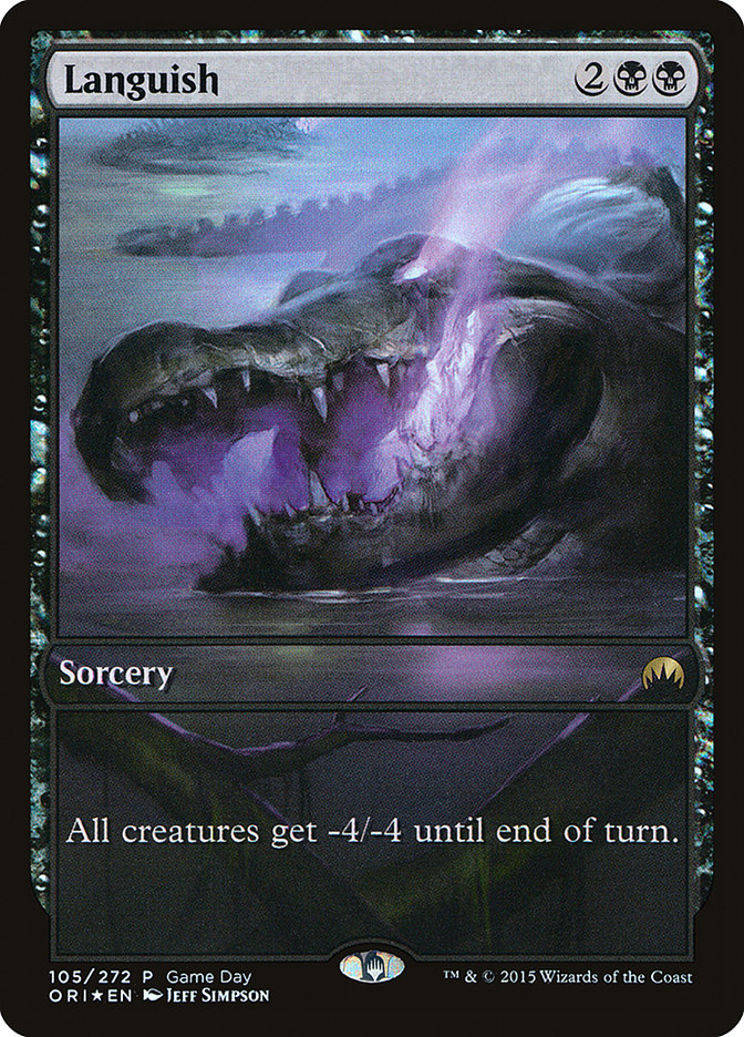 Languish (Game Day) (Full Art) [Magic Origins Promos] - Magic: The Gathering - Card Brawlers | Quebec | Canada |