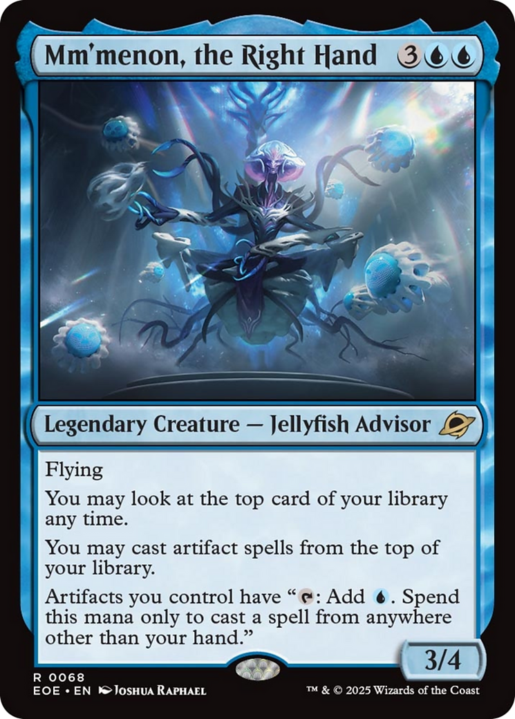 Mm'menon, the Right Hand [Edge of Eternities] - Magic: The Gathering - Card Brawlers | Quebec | Canada |