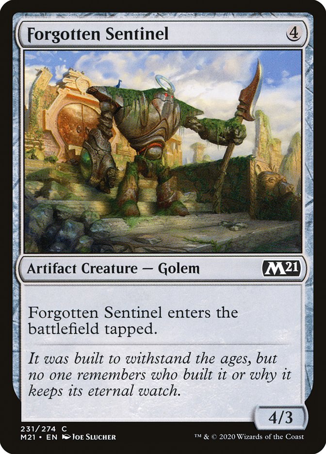 Forgotten Sentinel [Core Set 2021] - Magic: The Gathering - Card Brawlers | Quebec | Canada |