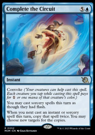 Complete the Circuit (Promo Pack) [March of the Machine Promos] - Magic: The Gathering - Card Brawlers | Quebec | Canada |