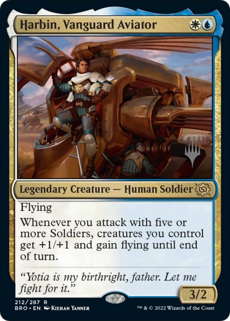 Harbin, Vanguard Aviator (Promo Pack) [The Brothers' War Promos] - Magic: The Gathering - Card Brawlers | Quebec | Canada |