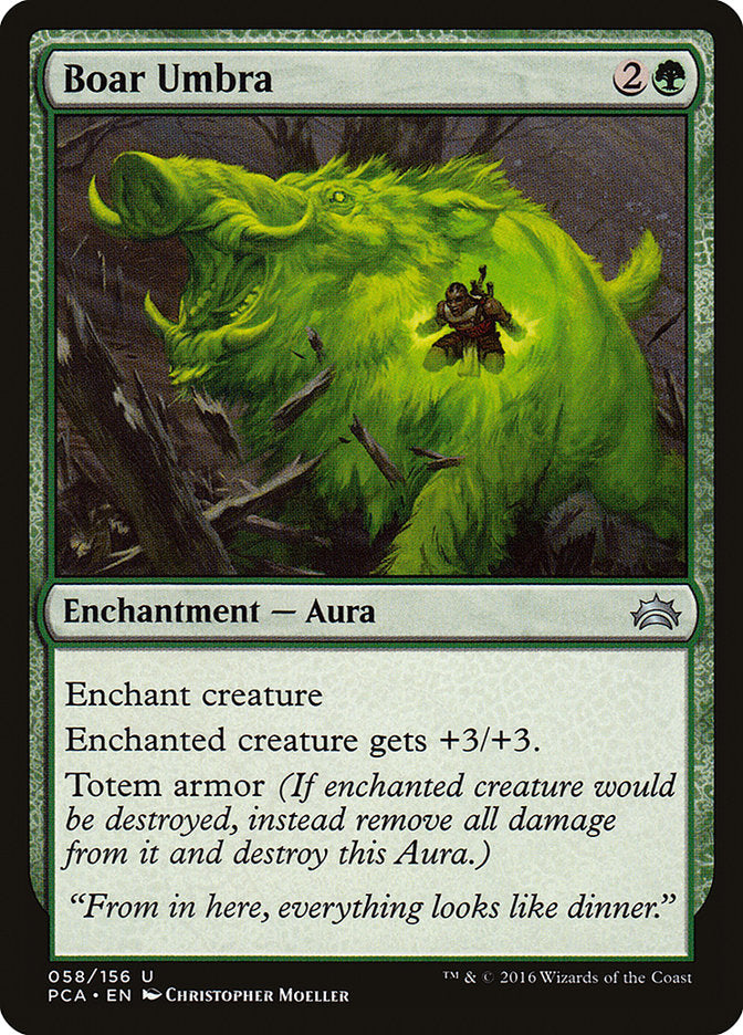 Boar Umbra [Planechase Anthology] - Magic: The Gathering - Card Brawlers | Quebec | Canada |