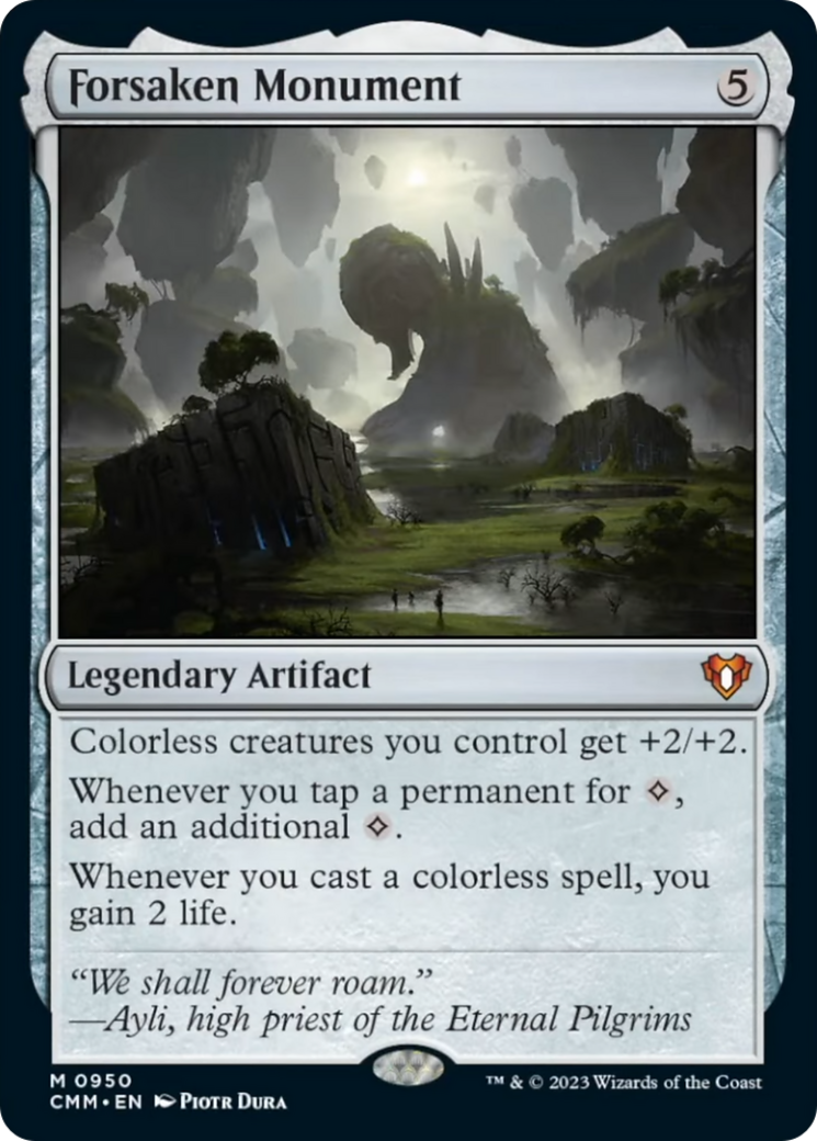 Forsaken Monument [Commander Masters] - Magic: The Gathering - Card Brawlers | Quebec | Canada |