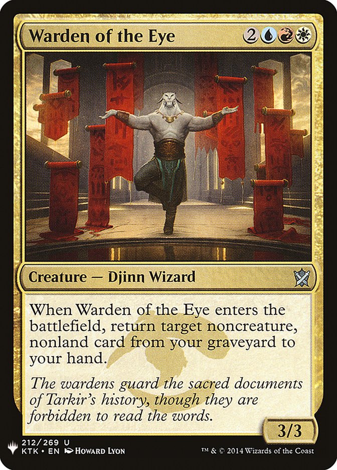 Warden of the Eye [Mystery Booster] - Magic: The Gathering - Card Brawlers | Quebec | Canada |