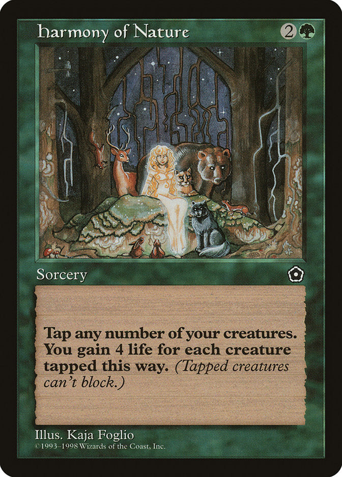 Harmony of Nature [Portal Second Age] - Magic: The Gathering - Card Brawlers | Quebec | Canada |