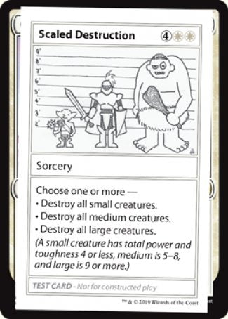 Scaled Destruction (2021 Edition) [Mystery Booster Playtest Cards] - Magic: The Gathering - Card Brawlers | Quebec | Canada |